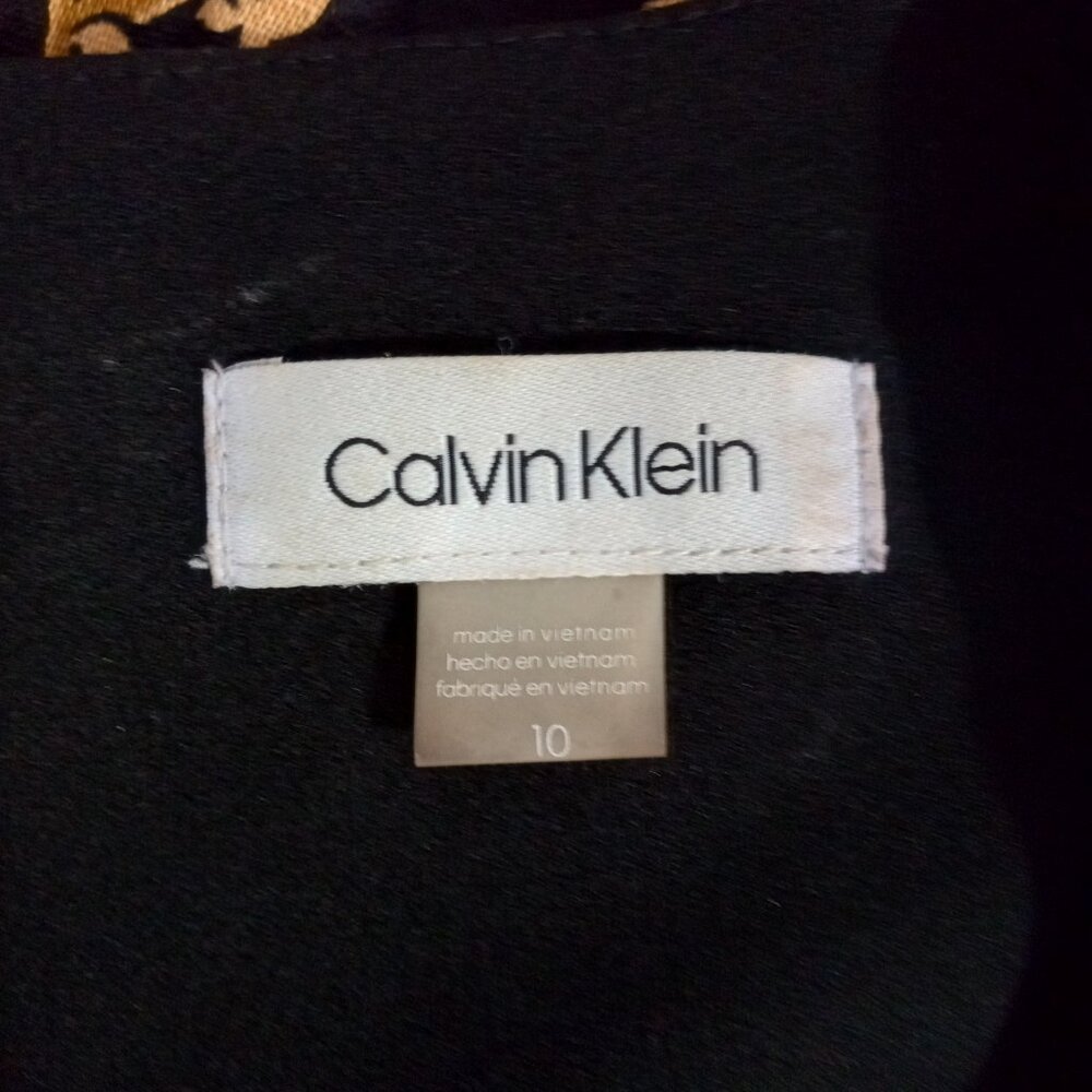 CALVIN KLEIN Sleeveless Sheath Dress / LIKE NEW / $67 - Picture 7 of 8